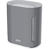 Pure Enrichment PureZone Air Purifier for Bedroom & Living Room, 4-Stage Filtration & UV-C Light, H13 HEPA Filter Helps Remove Bacteria, Pet Hair Dander, Allergens, Germs, Smoke, Dust (Gray)