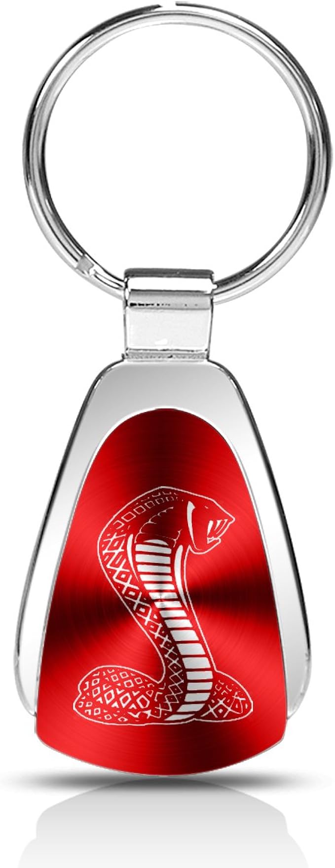 ford keychain amazon on Au Tomotive Gold Inc Ford Mustang Gt Cobra Red Tear Drop Key Chain Clothing Amazon Com