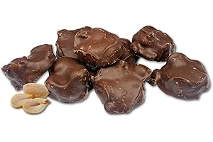 Goodland Farms Milk Chocolate Peanut Clusters, 2 Pounds - Chocolate Covered Peanuts, Wholesale Bulk Candy
