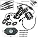 Amak CREE RGB LED Rock Light Kits Neon Lights Bluetooth Control & Cell Phone Control Under Cars Off Road Truck SUV ATV 4x4WD For Jeep Vehicle Boat Interior with Timing & Music Mode
