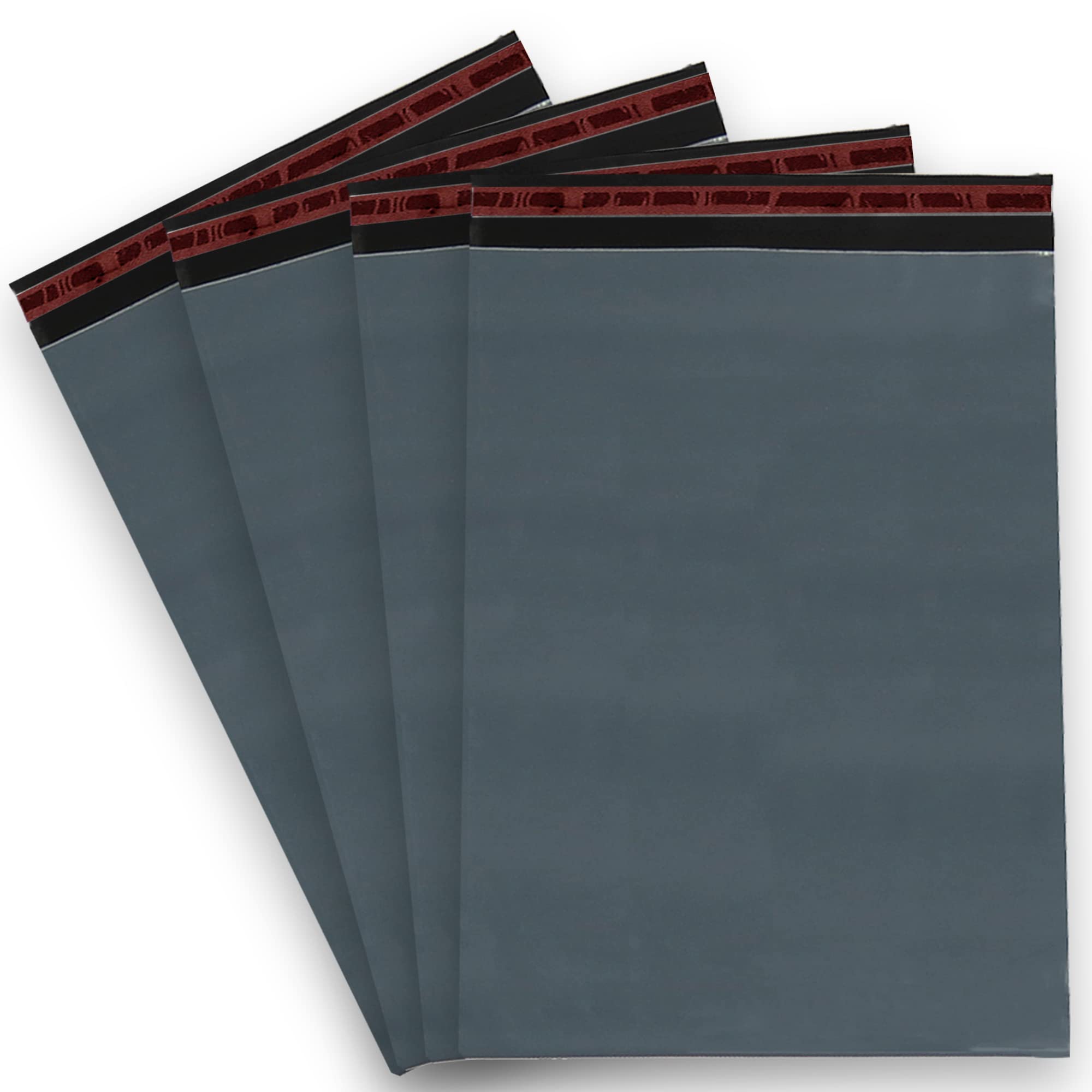 Globe Packaging 25 x Strong Large Grey Mailing Bags (17x24 inches) with Peel & Seal Strip - Poly Mailers, Postage Bags, Postal Packaging for Shipping & Posting Parcels, Books, Clothing & More