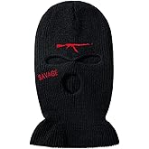 3 Hole Ak47 Ski Mask Full Face Warm Balaclava Winter Warmer Outdoor Sports Thermal for Men Women