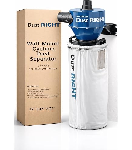 Kufo Seco UFO-101H2, 2HP, 1phase 220V.1550 CFM Vertical Bag Dust
