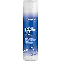 Joico Color Balance Blue Shampoo or Conditioner – Neutralizes Orange Tones in Brunette Hair, Protects Colour Treated Hair, Ke