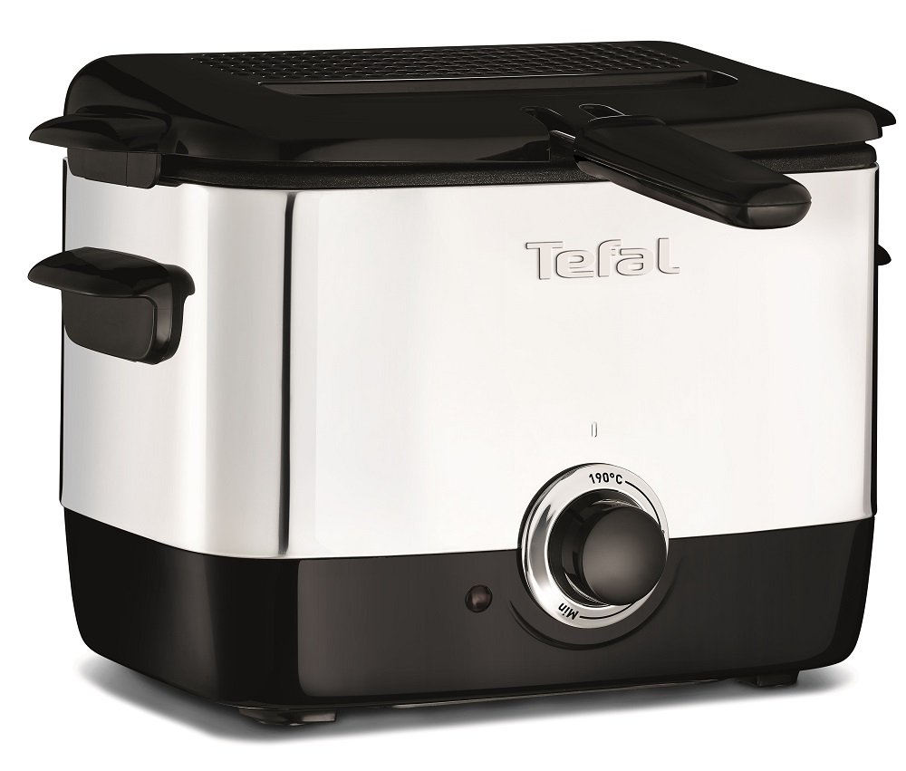 Tefal FF220040 Mini Deep Fryer, (2 Portions), 0.6 Kg Capacity, 1000 W
