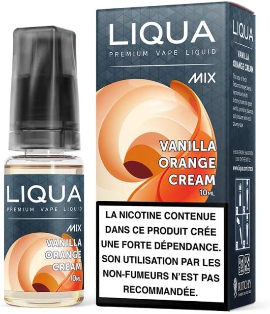 LIQUA Vanilla Orange Cream - 6 mg, 10 ml