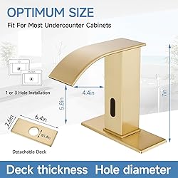 Touchless Bathroom Faucet Touchless Bathroom Sink