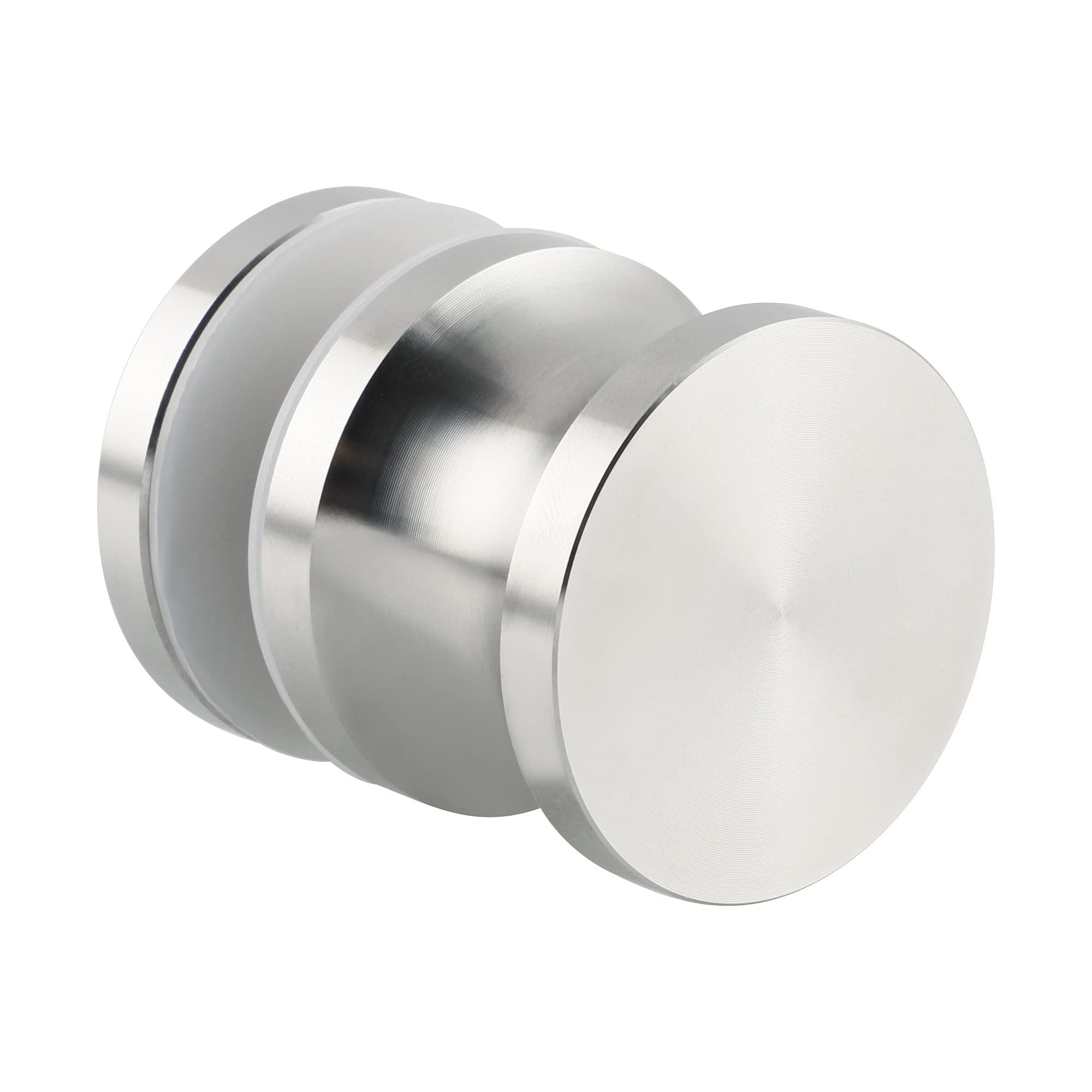 Photo 1 of Alise Shower Glass Door Handle,Sliding Shower Doors Knob Pull Hardware Replacement Parts for Bathroom Glass Doors,Heavy Duty Solid SUS304 Stainless Steel Brushed Nickel