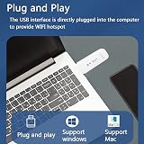 ciciglow 4G LTE WiFi Hotspot Router Modem Stick High Speed Large Memory for view 2