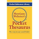 Merriam-Webster's Pocket Thesaurus, Newest Edition, (Flexi Paperback) (Pocket Reference Library)