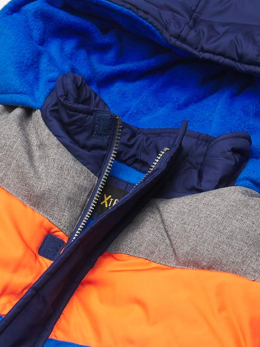 iXtreme boys Colorblock Puffer: Clothing