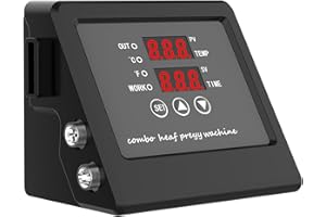 Pongnas Heat Press Control Box, Digital LED Controller with Temperature Time Adjustment for 5 in 1 6 in 1 8 in Multi Function