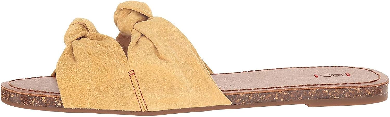 ellen leather slide sandal