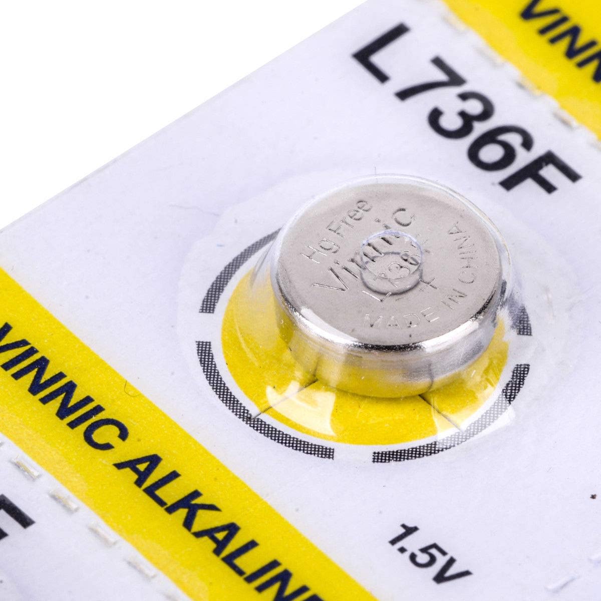 Amazon Co Jp Vinnic アルカリボタン電池 Lr41 1個 L736f Ag3 Electronics Cameras