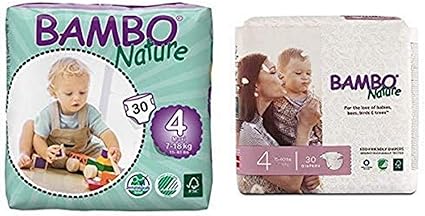 bambo diapers size 4