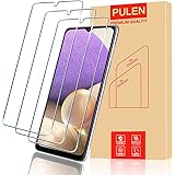 [3-Pack] PULEN for Samsung Galaxy A32 5G Screen Protector,(Not for Samsung A32 4G) HD Clear Scratch Resistant Bubble Free Ant