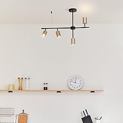 GLOBE Electric 64000049 4-Light Adjustable Height