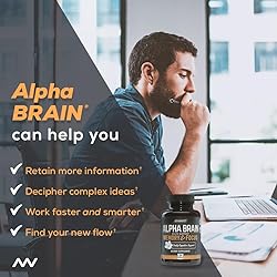 ONNIT Alpha Brain Nootropic Brain Supplement for