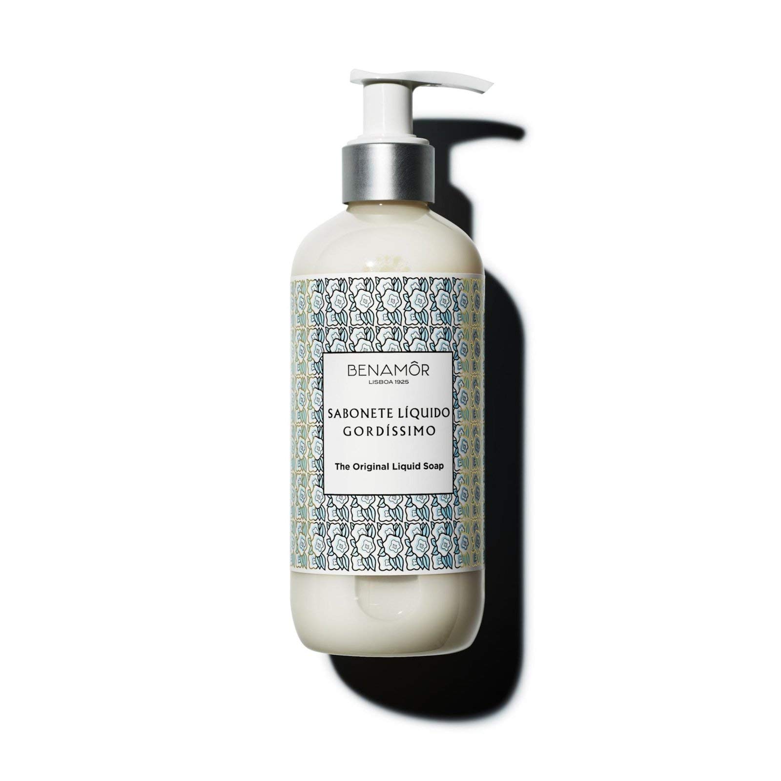 Benamôr - Gordíssimo Liquid Hand Soap with Argan Oil, Aloe Vera and Shea Butter - Nourishing Hand Wash - Delicate Fragrance, Paraben free, Vegan - 300 ml Pump Bottle