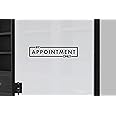 Amazon.com: ZLKAPT Black By Appointment Only Vinyl Decal - 3.5