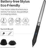 HUION H950P Graphics Tablet with PW100 Battery-free Stylus Tilt 8 Express Keys view 3