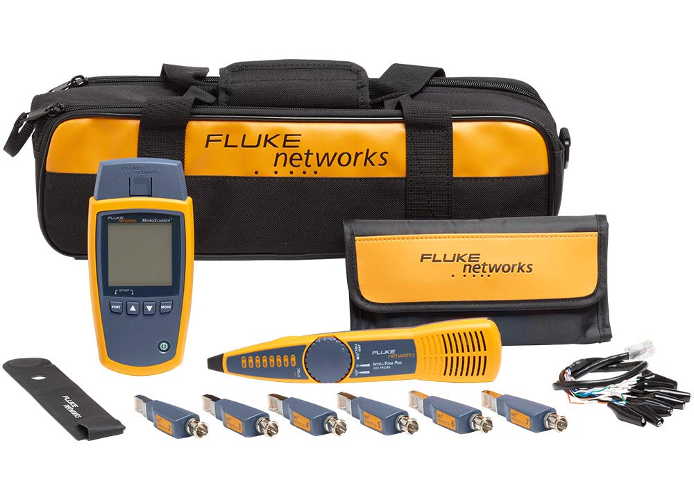 Fluke Networks MS2KIT MicroScanner2 Copper Cable Verifier Kit