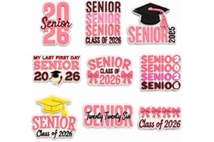 Class of 2026 Senior Shoe Charms, Graduation Shoe Charms, Senior Sunrise, Grad Charms & Accessories, High School & College Gr