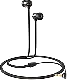 Betron B750s Earphones Headphones, High Definition, in-ear, Tangle Free, Noise Isolating , HEAVY DEEP BASS for iPhone, iPod, iPad, MP3 Players, Samsung Galaxy, Nokia, HTC, Nexus, BlackBerry etc (Black)