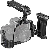 SmallRig A7 IV Cage With Top Handle, Clamp for HDMI Cable and Side Handgrip, Advanced Kit for Sony Alpha 7R V/7 IV/7S III