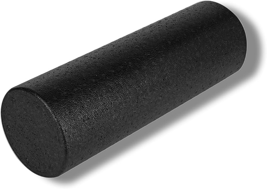 YOGU Round Muscle Foam Roller (Black, 18-Inch) : Sports & Outdoors