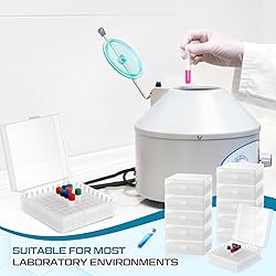 Kingdder 10 Pack 100 Well Centrifuge Tube Cryogenic