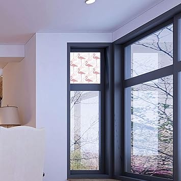 Amazon Co Jp Tecbillion すりガラスウィンドウフィルム ステンド