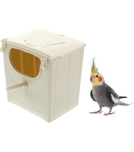 Amazon.com : TEHAUX Bird Breeding Box 5.11X3.93X5.11In Plastic