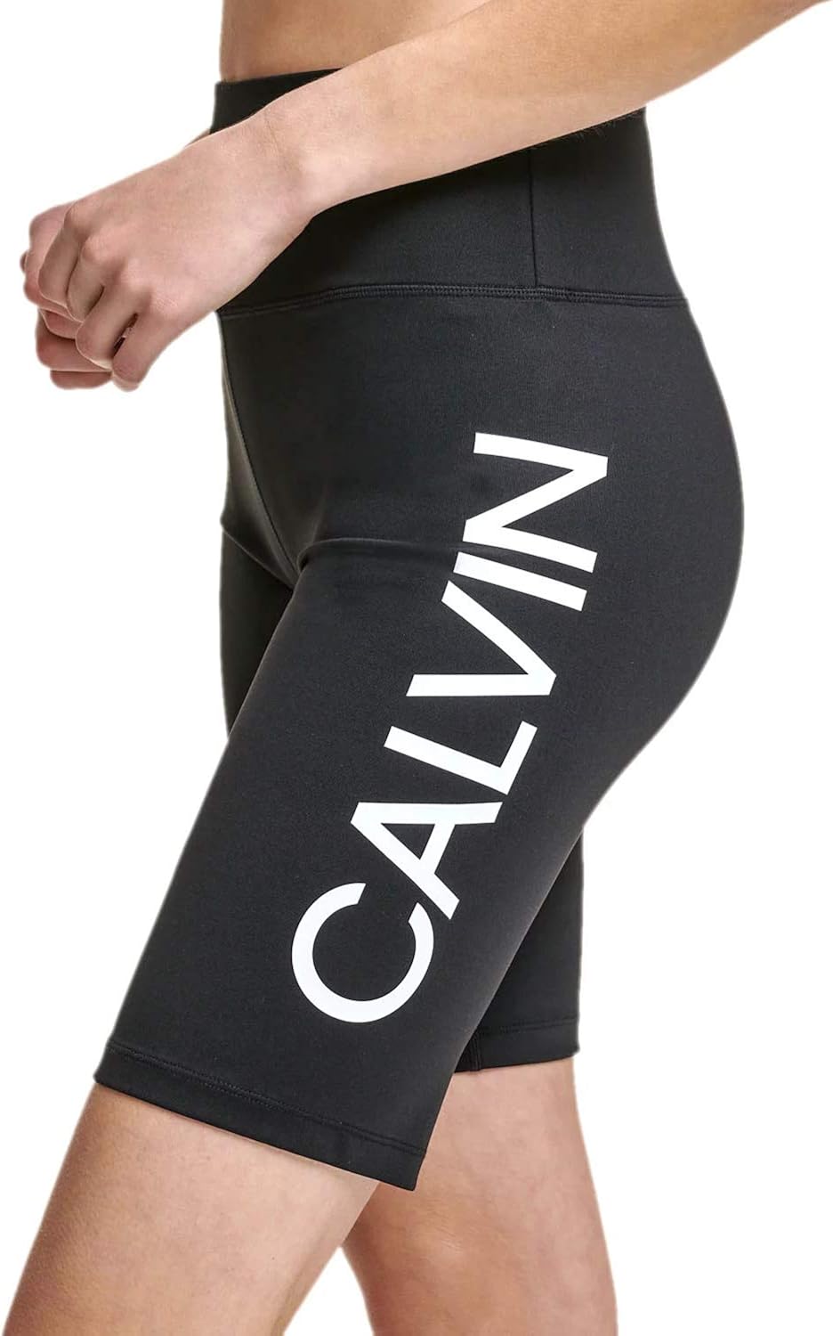 Calvin Klein Women's Performance Bike Short (Black) (Medium) at Amazon