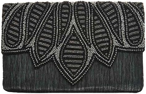 From Saint Xavier Women's Wyn Clutch Grey