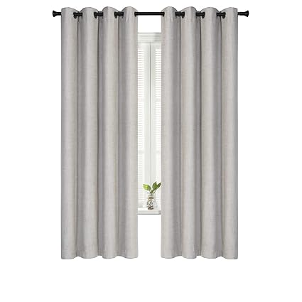 Amazon Com Suo Ai Textile Blackout Curtains Thick Thermal
