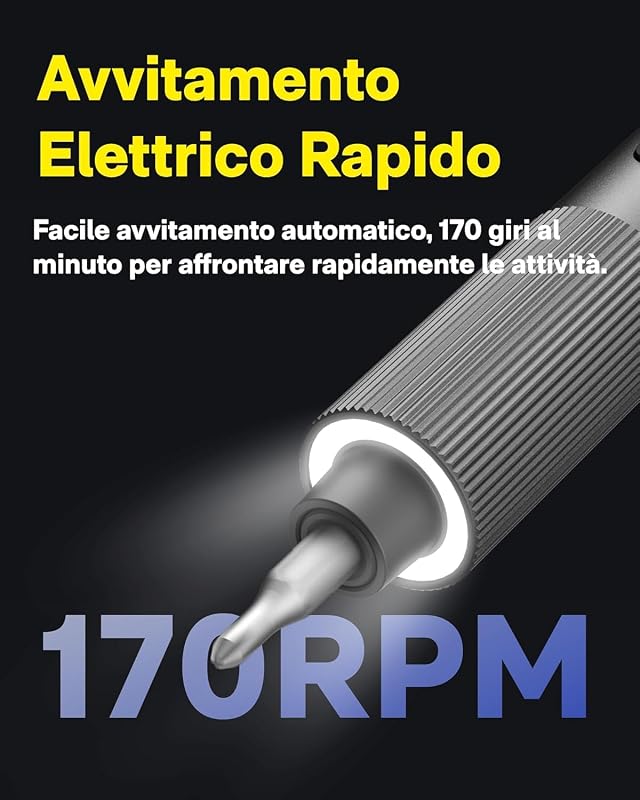 25 in 1 ADV Cacciavite Elettrico, Mini Set Cacciavite per Occhiali