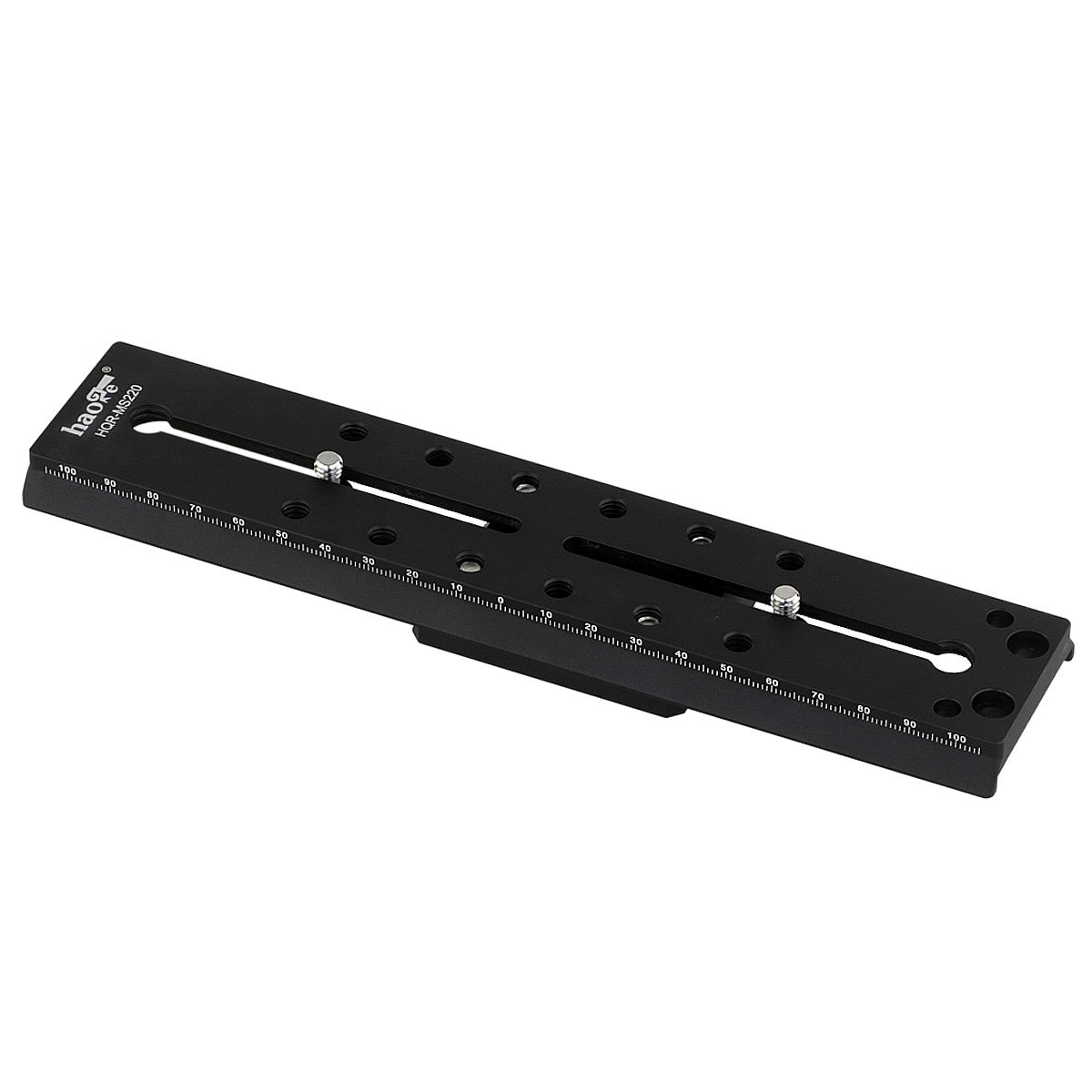 Haoge HQR-MS220II 220mm Camera Long Sliding QR Quick Release Plate for Sachtler FSB4 FSB6 FSB6T FSB8 FSB8T FSB10 FSB10T DV10 3+3 5+5 Video 14II DV2 DV4 DV6 DV8 DV8/100 ACE Tripod Fluid Head