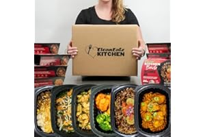 Clean Eatz Hall of Fame Meal Plan Kit, Prepared Frozen Meals, Portion & Calorie-Controlled Entree Pack, Low Calorie, Nutrients Dense, Pack of 6 Prepared Meals, Single Serving, Lunch, Dinner
