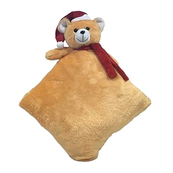 Ultra Santa Teddy Bed Sleeping Cushion Pillow