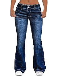 Flamingals Butt Lifting Low Rise Flamingo Jeans for