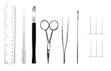 12 Piece Dissecting Kit in Disposable Bag Including