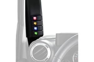 Wrangler A-Pillar Light Switch Pod/Panel 4X Switches Compatible with Jeep Wrangler JK JKU Unlimited 2011-2018 - Left Driver S