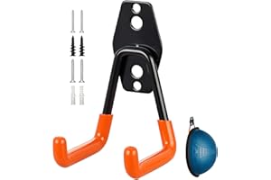 FEVBCNRJ Wall Mount Compatible with Bosu Ball, Metal Half Exercise Ball Holder, Heavy Duty Wall Hook for Hanging Half Balance Ball, Space-Saving Fitness Balls Storage Organizer, for Home Gym and Studio