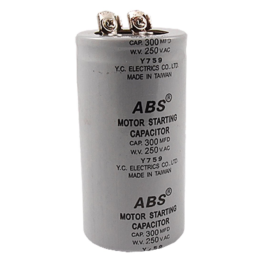 300MFD 300uF AC 250V Screw Terminal Motor Starting Capacitor Amazon.ca