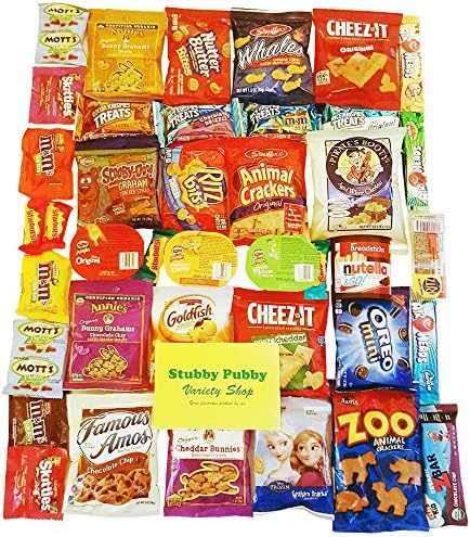 Candies, Chips, Cookies an Bars Favorite Variety Snack Box (40 Count)