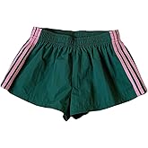 MakeMeChic Women's Y2k Striped Sweat Shorts Wide Leg Lounge Shorts Track Basketball Shorts