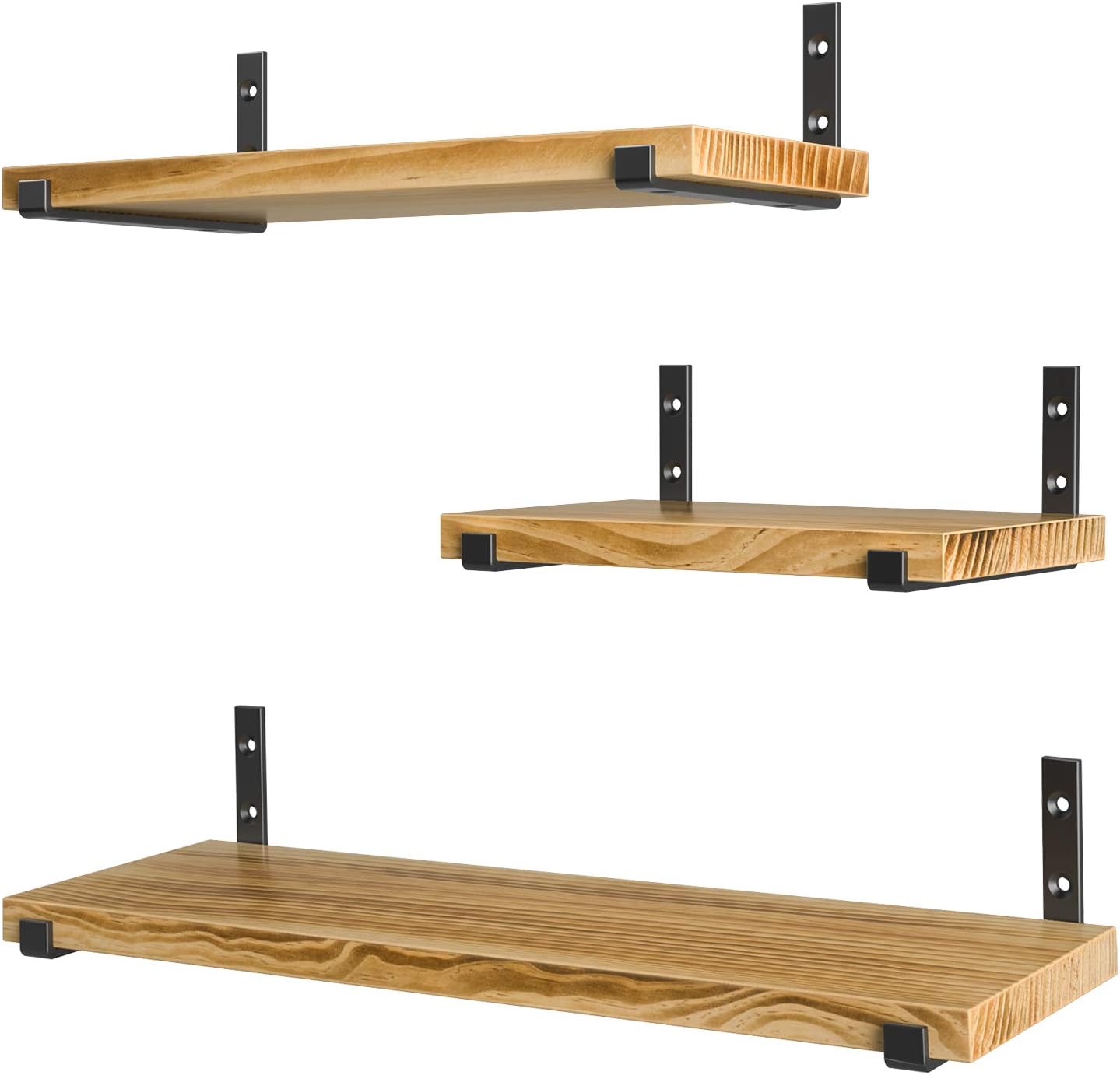 Best Kitchen Wooden Floating Shelves