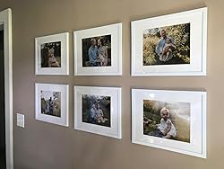 upsimples 11x14 Picture Frame Set of 5, Display