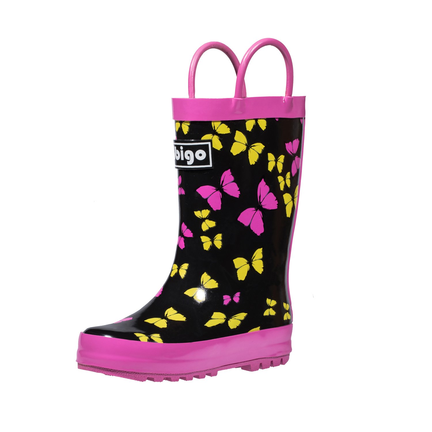 Rain Boot Girls Neoprene Boots Hibigo Children's Natural Rubber